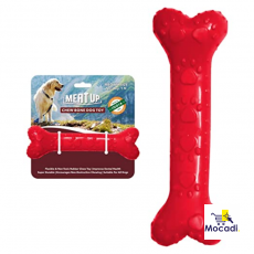Meat Up Non-Toxic Rubber Dog Chew...