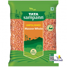 Tata Sampann Masoor Dal, Whole, 1kg