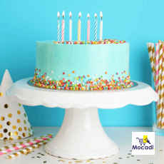 Heavenly Vanilla Cream Cake- Half...
