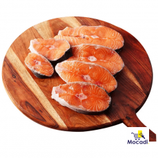 Atlantic Salmon Fish - Steaks,...