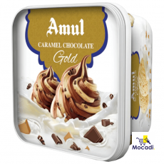 Gold Caramel Chocolate Ice Cream,...