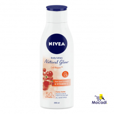 NIVEA Body Lotion Natural Glow,...