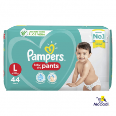 Pampers Diaper Pants, Large, 44...