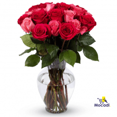  Red Roses Bouquet of Fresh...