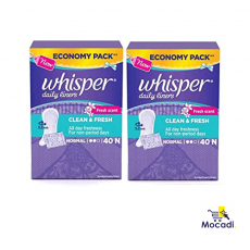 Whisper Daily Liner N-40+40...