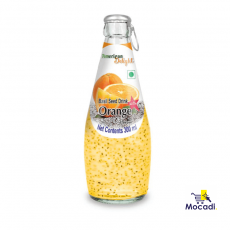 Basil Seed Drink Orange Fruit...