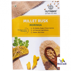 Nutribee Millet Rusk - Moringa Leaf