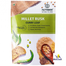Nutribee Millet Rusk - Curry Leaf