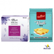 Tasties Rusk - Milk, 200 g + TGL...