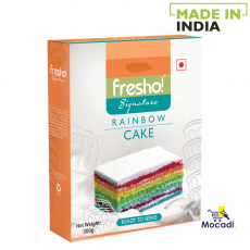 Rainbow Cake - Frozen