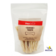 Pawcloud Rawhide Twists Spiral Dog...